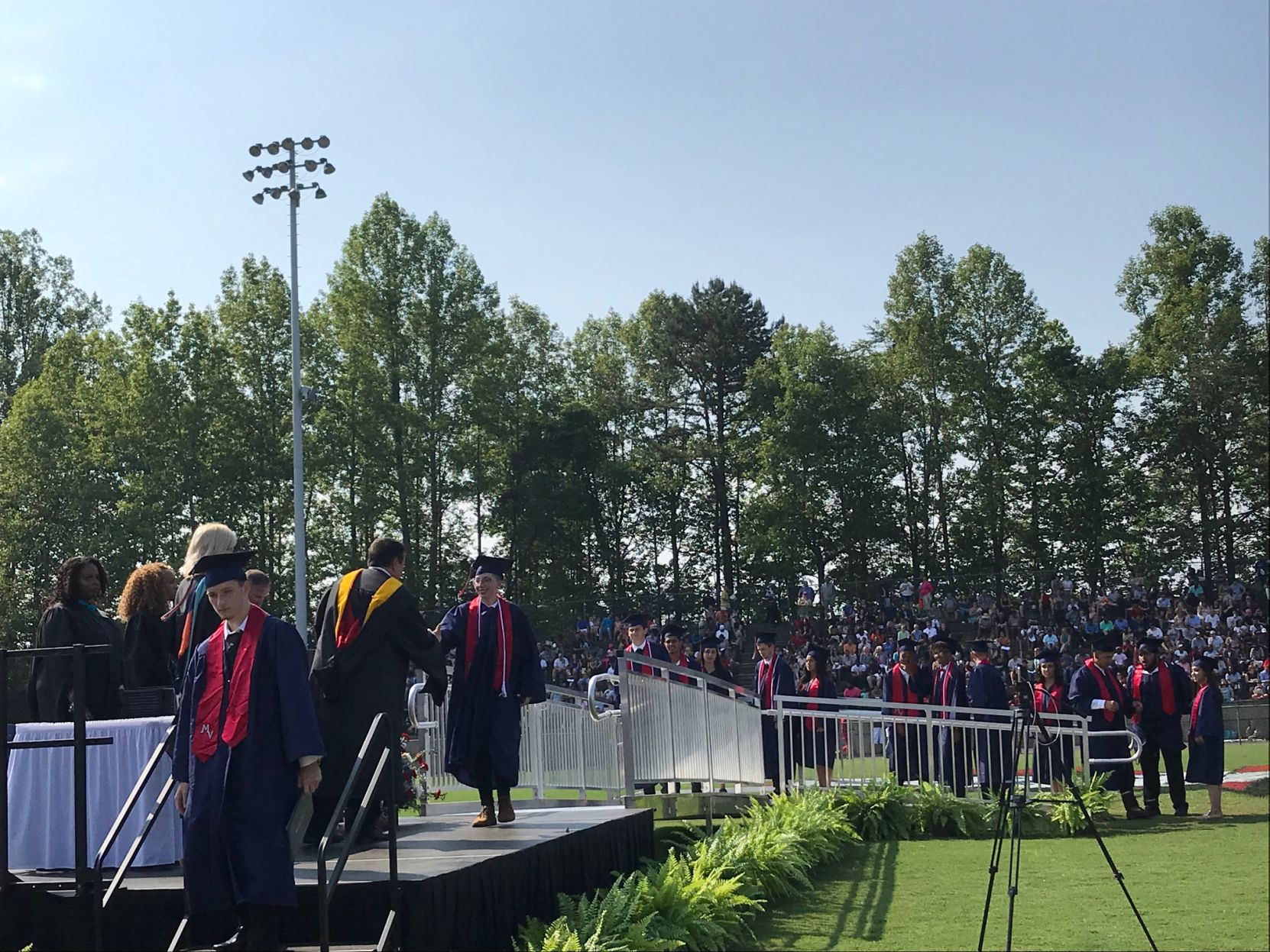 Magna Vista High School graduation